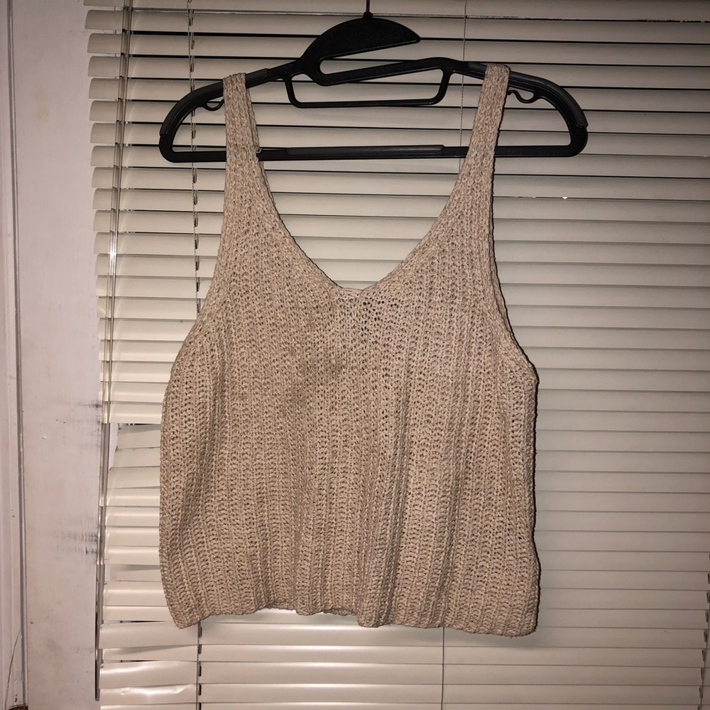 plain crochet crop top